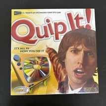 Quip It! DVD Game &#39;Uncommonly Funny DVD Game &#39; By ScreenlifeGames  New/S... - $17.00