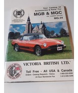 MGB and MGC Accessories &amp; Parts Catalog 1997 Summer Edition Victoria Bri... - $14.35