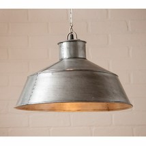 Springhouse Pendant in Brushed Tin - £123.50 GBP