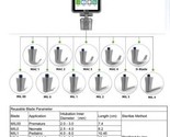 Video Laryngoscope Set Reusable Blades Mac Miller Anesthesia Intubation - £892.54 GBP+