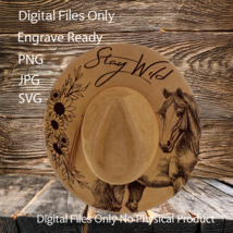 Hat Laser Burning Digital Designs – Wide Brim &amp; Cowboy Hats, WD3038, Sta... - $5.04
