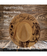 Hat Laser Burning Digital Designs – Wide Brim &amp; Cowboy Hats, WD3038, Sta... - $5.04