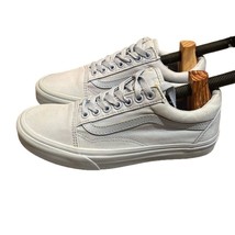 Vans Baby Blue Old Skool Low Top Canvas Sneakers Unisex Size W8 M6.5 EU 38.5 - £19.18 GBP