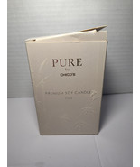 Pure by Chico&#39;s Premium Soy Candle Cinnamon Scented Glass Jar Fragrance ... - $16.82