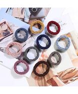 Elina 60 Pcs Fancy Multi Color Elastic Hair Ponytail Holder - €25,70 EUR