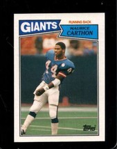1987 Topps #12 Maurice Carthon Nmmt (Rc) Ny Giants *X109173 - £1.15 GBP