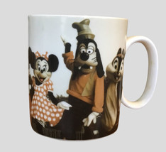 Disney Parks Photo Coffee Cup Mug Mickey Mouse Chip Dale Minnie Donald Goofy - £9.59 GBP