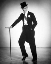 Fred Astaire classic full length in top hat and tails with cane 4x6 photo - £4.71 GBP