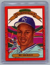 1990 Donruss #1 Bo Jackson Card Diamond Kings Royals - £0.93 GBP