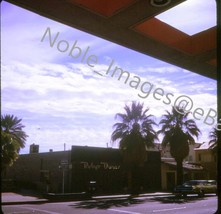 1973 Ruby&#39;s Dunes Eatery Street Scene Palm Springs CA 35mm Slide - £3.15 GBP