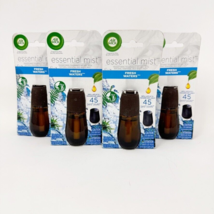 Lot of 4 Air Wick Essential Mist 45 Day Refill FRESH WATERS Oil Fragranc... - €24,02 EUR