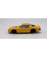 Vtg Yellow Car Blue Windows and Panther Pinstripe Decal - $274.57 MXN