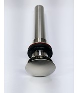 Signature Hardware 205616 Mushroom Style Pop-Up Bathroom Drain - Brushed... - $61.41 CAD