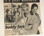 Buddy Faro Tv Guide Print Ad Dennis Farina Frank Whaley TPA9 - £4.73 GBP