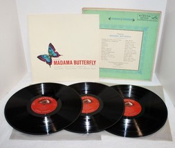 Puccini Madama Butterfly ~ Anna Moffo ~ 1958 RCA LSC-6135 Box 3 LP + Lib... - £63.86 GBP