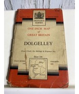Ordnance Survey One Inch Map of Great Britain Dolgelley Sheet 116 Cloth - £18.20 GBP