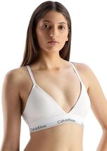 Calvin Klein Womens Modern Cotton Lightly Lined Triangle Wireless Bralet... - €30,57 EUR