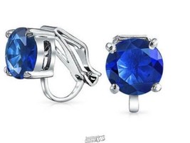 Classy Cubic Zirconia Clip-Ons Earrings - £14.93 GBP