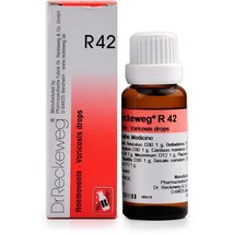 Dr Reckeweg R42 Drops 22ml Pack Made in Germany OTC Homeopathic Drops - £9.65 GBP