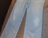 WRANGLER 85498LB 34X30 LIGHT BLUE STRAIGHT LEG BLUE JEANS - $22.18