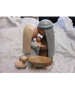 Crossroads &quot;Love - Nativity - Mary, Joseph &amp; Baby Jesus&quot; Figurine 3.75 X... - $366.81 MXN