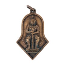 Thao Wessuwan Giant God  Talisman Buddha Thai Amulet Sacred Magic Pendant - £12.63 GBP