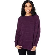 MSRP $89 Vince Camuto Dolman Sleeve Ribbed Sweater Rich Size Small - £31.90 GBP