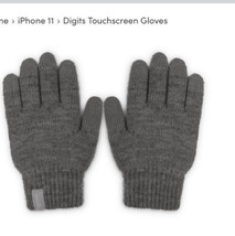 Digits Touch Screen Gloves ( L) - Dark Gray - £52.66 GBP