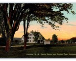 Shirley Station Starting Point  Goffstown NH New Hampshire DB Postcard H20 - $3.91