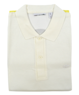 Lacoste Mens Slim Cream Yellow Blue Colorblock Mesh Polo Shirt, FR 8 US ... - $29.95 CAD