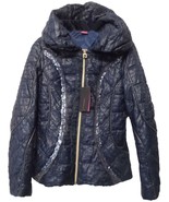 NWT Save The Queen Hooded Jacket Coat New w/ Tags Plumino Faux Fur Hoodi... - £157.26 GBP