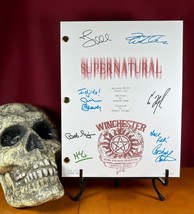 Supernatural Series Finale Script Signed- Autograph Reprints- Winchesters - £18.51 GBP