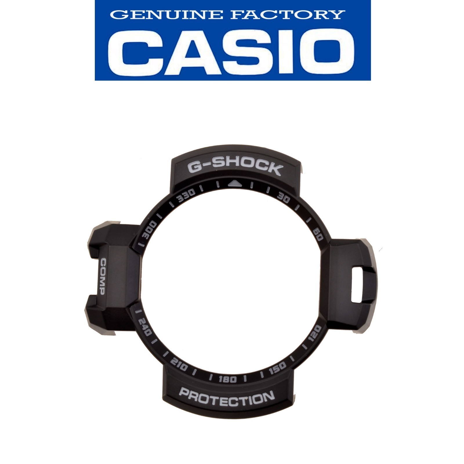 CASIO G-SHOCK Watch Band Bezel Shell GA-1000-1A Black Rubber Cover - $27.45