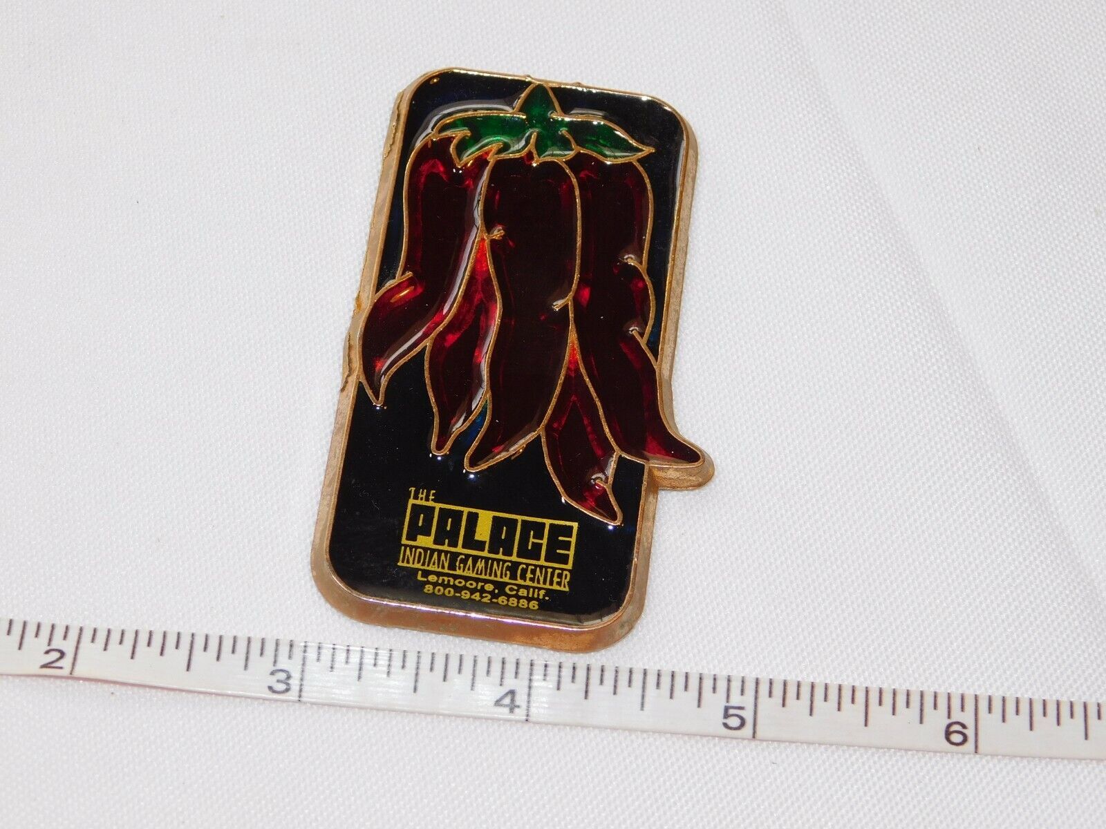 The Palace Indian Gaming Center 2 7/8&quot; x 1 5/8&quot; fridge magnet refrigerator - $10.29