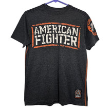 American Fighter Logo T Shirt Training Div. Graphics Men&#39;s Small Buckle - $13.86