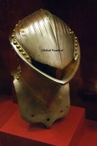 Medieval Jousting Armor Helmet 18 ga Battle-ready Head &amp; Chest Protection - $594.14