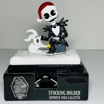 Nightmare Before Christmas Jack &amp; Zero Christmas Stocking Holder 2023 Di... - £31.05 GBP