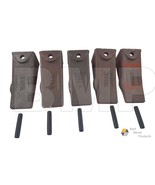 (5) X156L Bucket Teeth / Steer / Mini Excavator/ Backhoe /Hensley /Bobca... - $117.94 CAD