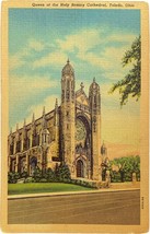 Postcard, Queen of the Holy Rosary Cathedral, Toledo, Ohio OH - £7.83 GBP