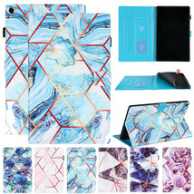For Kindle Fire HD10 HD 8 Fire 7 Flip Magnetic Stand Leather Marble Case... - £57.14 GBP