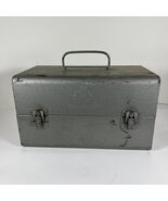 Brumberger Movie Case For 8mm Movies 5&quot; Canister Tins No Reels Or Film - $35.70 CAD