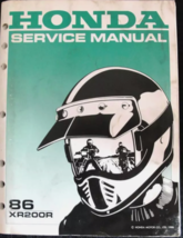 1986 Honda XR600R XR 600 R Service Repair Workshop Shop Manual OEM 61KT000 - $29.99