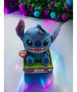 Disney Stitch Bitty Boomers Clip-On 5.5&quot; Plush Rechargeable Bluetooth Sp... - $15.83