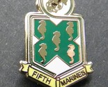 US MARINE CORPS 5TH MARINES REGIMENT LAPEL PIN BADGE 1 INCH USMC - $5.74