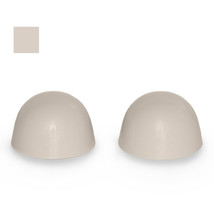 Briggs Color Replacement Plastic Toilet Bolt Caps - Set of 2 - Shell - £27.83 GBP