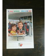 Vintage 1959 Coca-Cola Drive-In Full Page Color Ad 1221 - £5.22 GBP