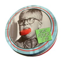 A Christmas Story Movie Don&#39;t Fudge It Up! Candy Embossed Metal Tin NEW ... - $4.50