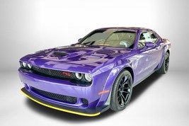 2022 Dodge Challenger R-T Scat Pack Widebody purp | 24x36 inch POSTER - £16.26 GBP