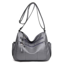 100% Genuine Leather Women Handbags 2023 New High Quality Soft Designer Ladies H - £51.31 GBP