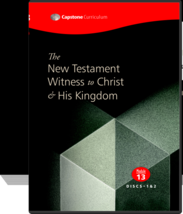 THE NEW TESTAMENT WITNESS TO CHRIST &amp; HIS KINGDOM CAPSTONE CURRICULIM DI... - £58.63 GBP